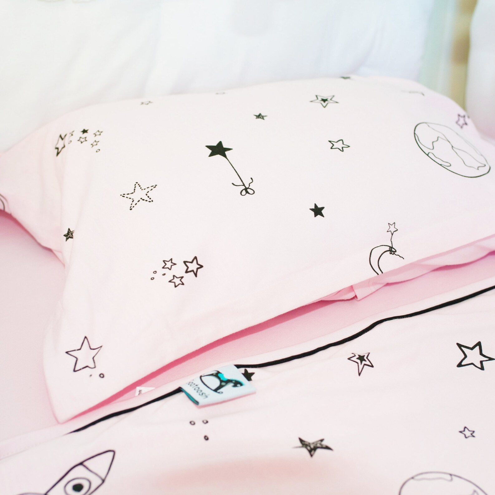 Baby Pillow Case Organic Toddler Pillowcase Baby Pillow Etsy