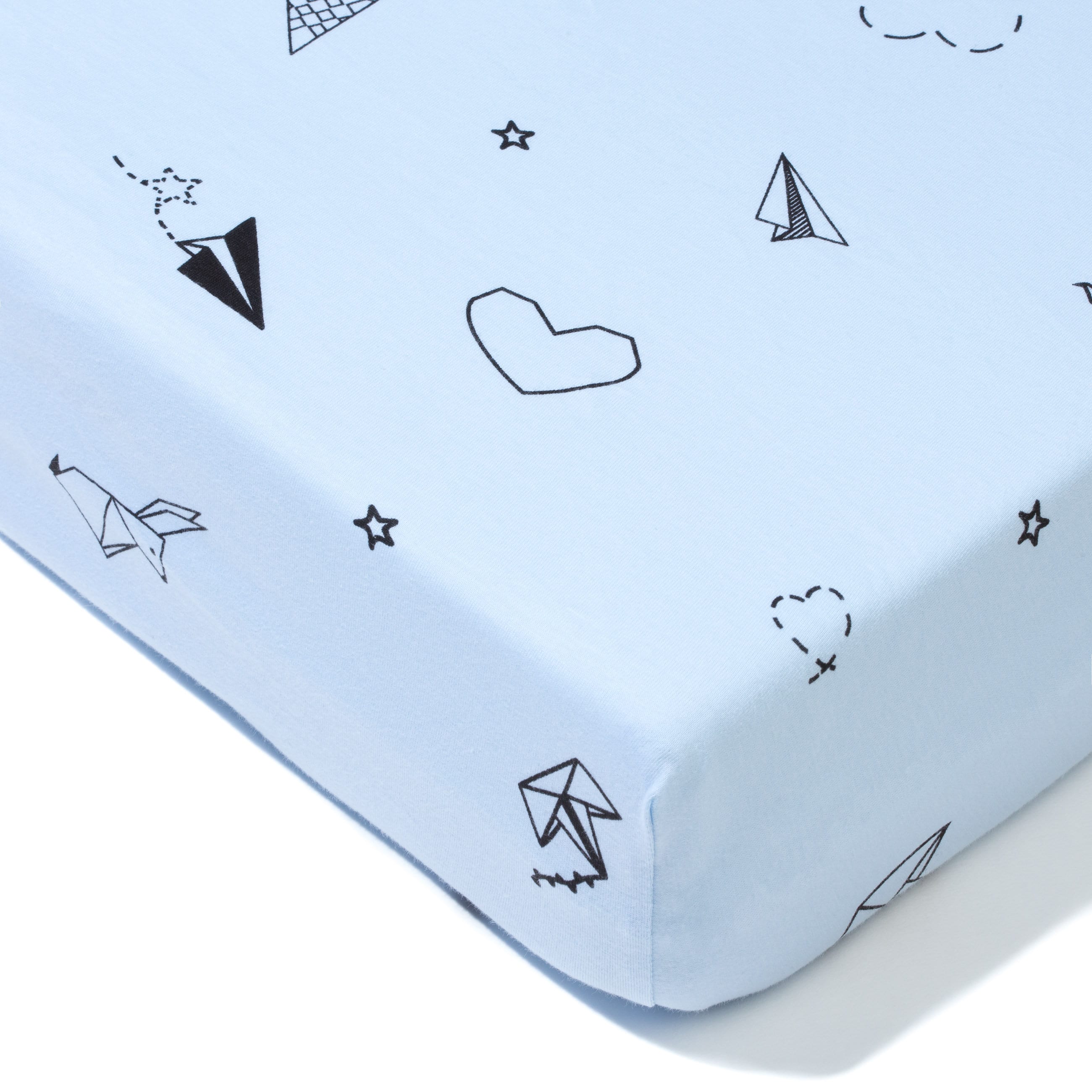 Mermaid crib Sheet Organic Cotton Crib Sheet Baby Crib Etsy
