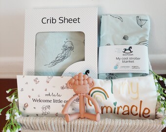 Baby Geschenkkorb, Baby Geschenkpaket, Bio Baby Geschenke, Neugeborene Geschenk, einzigartiges Baby Geschenk, Baby Shower Geschenk, Baby Geschenk Set, Baby Geschenk Set