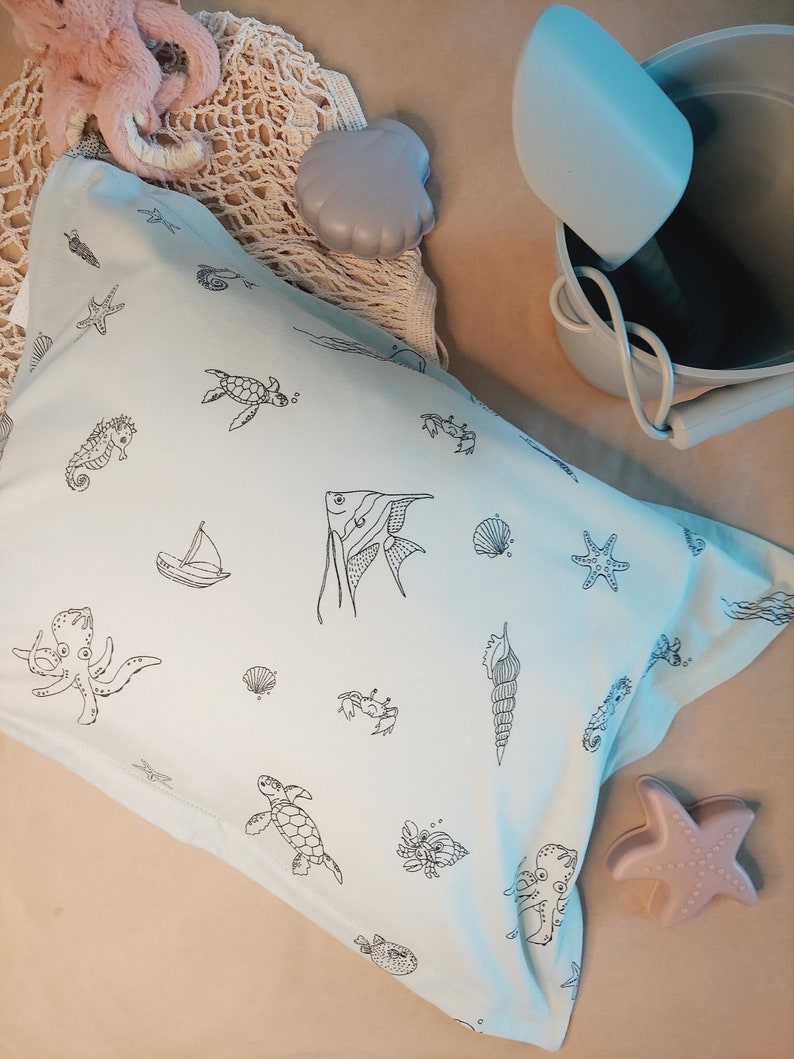 Baby Pillow Case Organic Toddler Pillowcase Baby Pillow Etsy