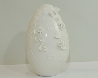 Vintage Porzellan Schlickervase