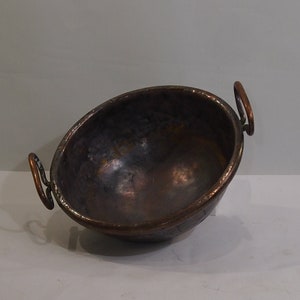 Mixing bowl /copper/vintage