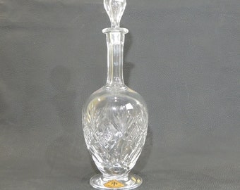 Carafe à vin en cristal de St Louis, modèle Massenet./vintage