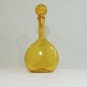 Biot decanter /bubble glass/vintage image 1