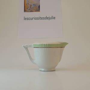Leiteira de barro fino francês Moulin des loups