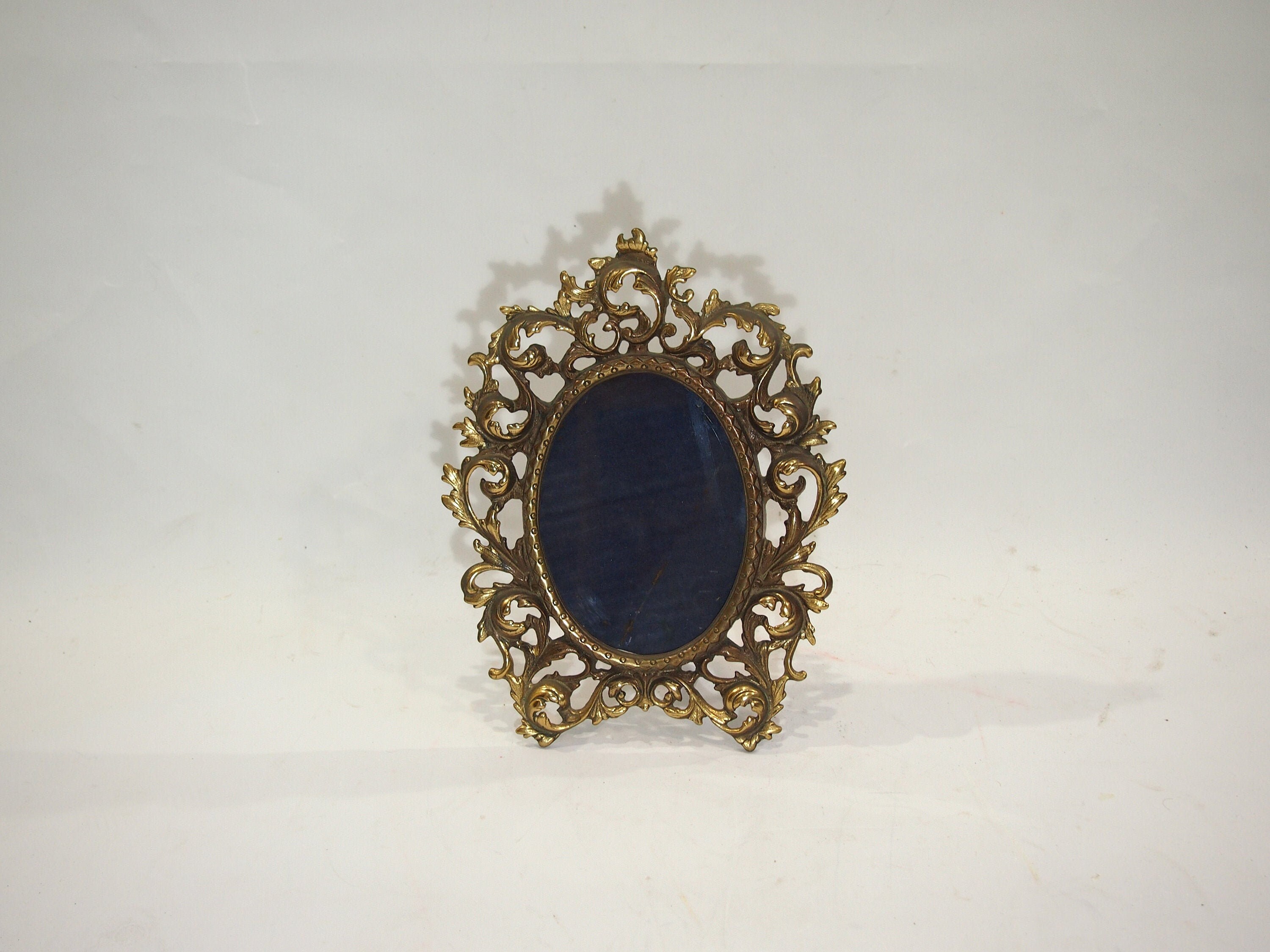 Cadre à Photos en Bronze /Vintage/xixe