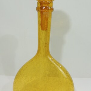 Biot decanter /bubble glass/vintage image 4