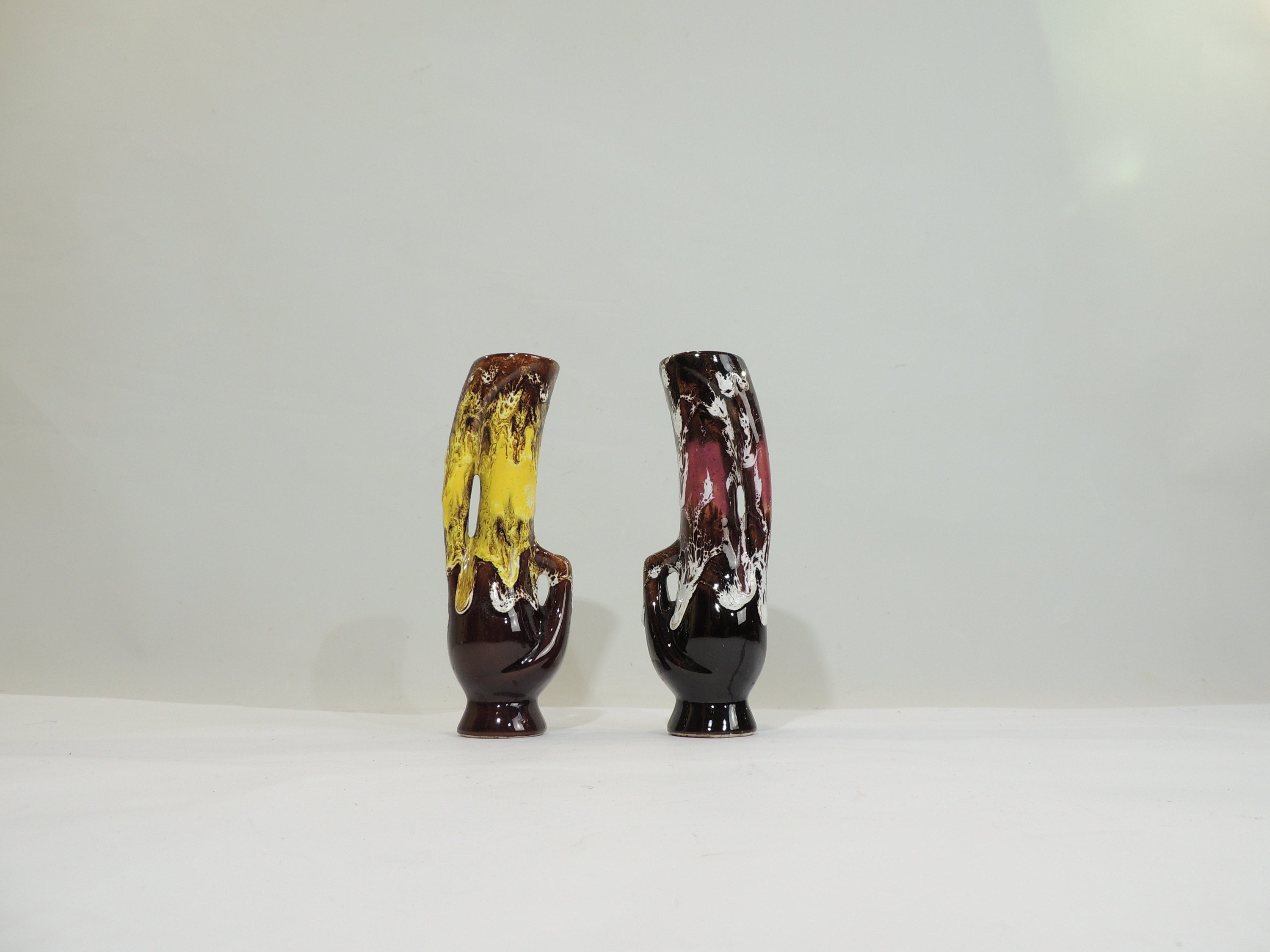 paire Soliflores vallauris/Vintage/Vase
