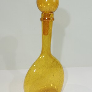 Biot decanter /bubble glass/vintage image 8