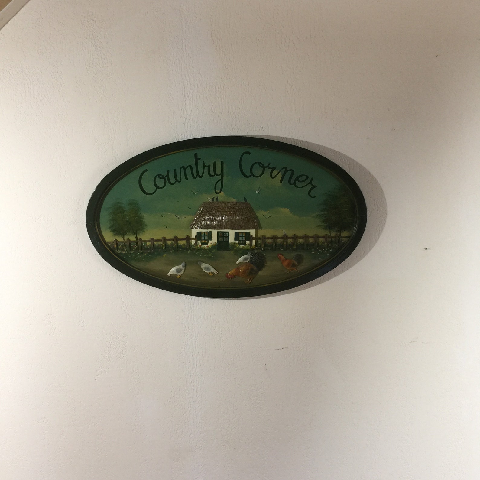 Tableau en relief Country corner en bois/vintage/3D Etsy