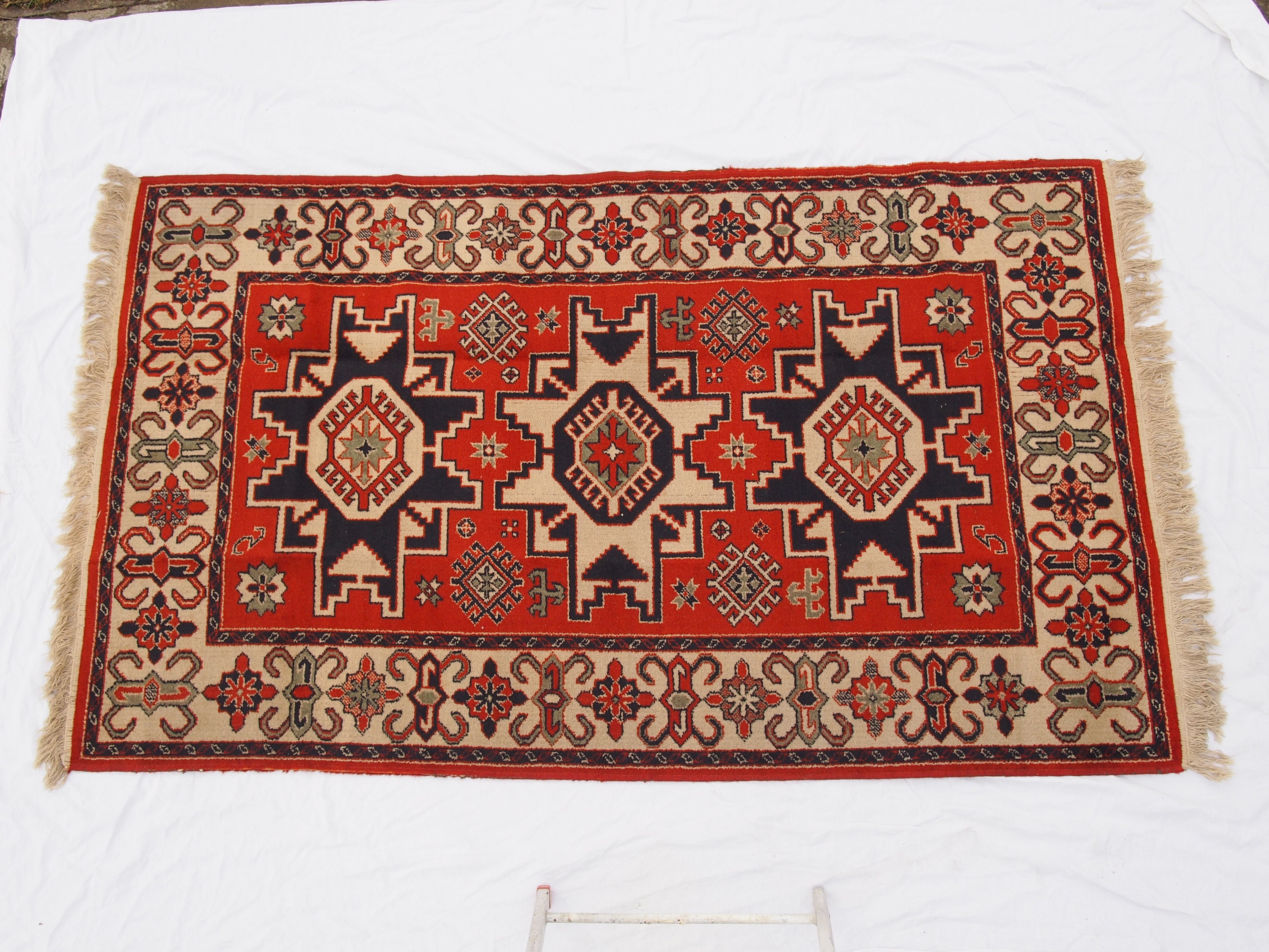 Tapis Heriz Kazak 196x120cm/Vintage