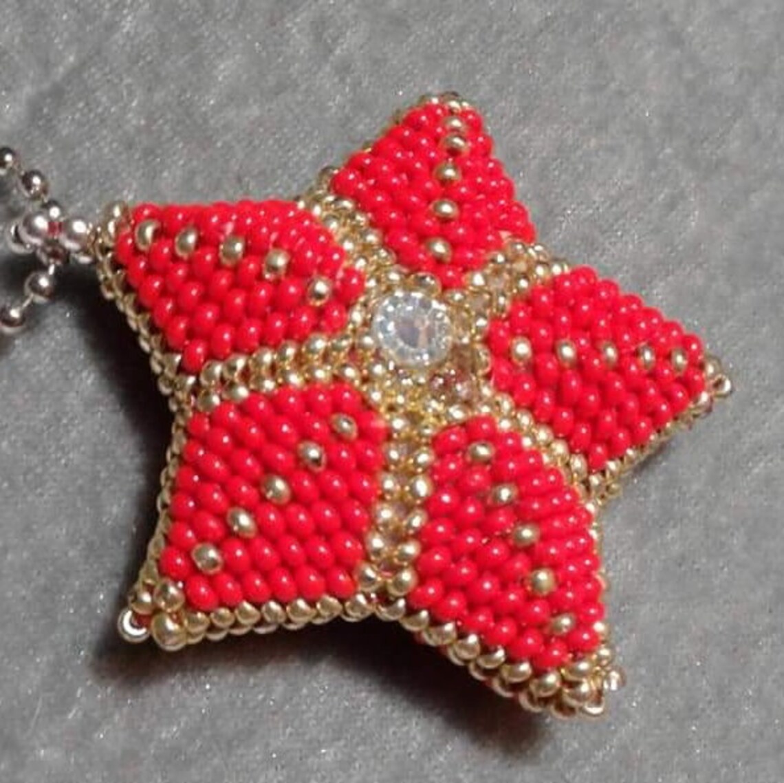 Beaded Star Ornament Chain - Etsy