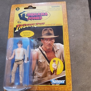 Indiana Jones Temple of Doom figure Harrison ford 2023 version