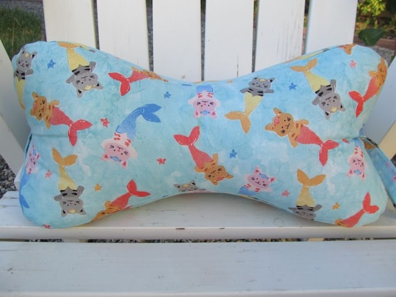 Mermaid Kitty Cats Dog Bone Neck Pillow Dog Bone Neck Pillow Etsy