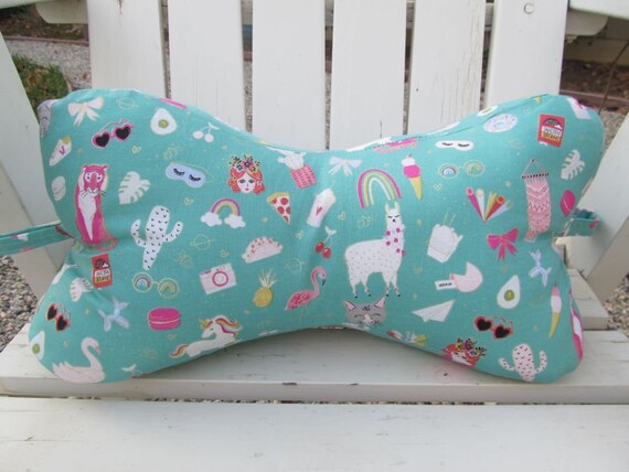 Fantasy Fun Dog Bone Neck Pillow Unicorn Dreams Neck Pillow Etsy
