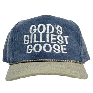 Gods Silliest Goose Trucker Rope Hat