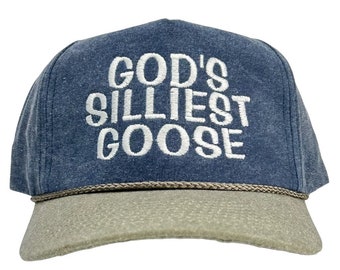 Gods Silliest Goose Trucker Rope Hat