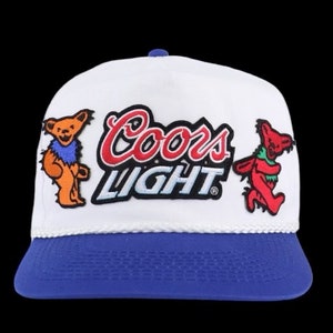 Grateful Dead Bear Rope Coors Light Hat