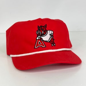 Arkansas Hogs Rope Hat Cap