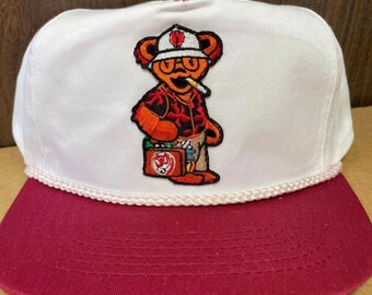 Grateful dead Dancing Bear Hat Fear Loathing in Las Vegas Hunter S Thompson