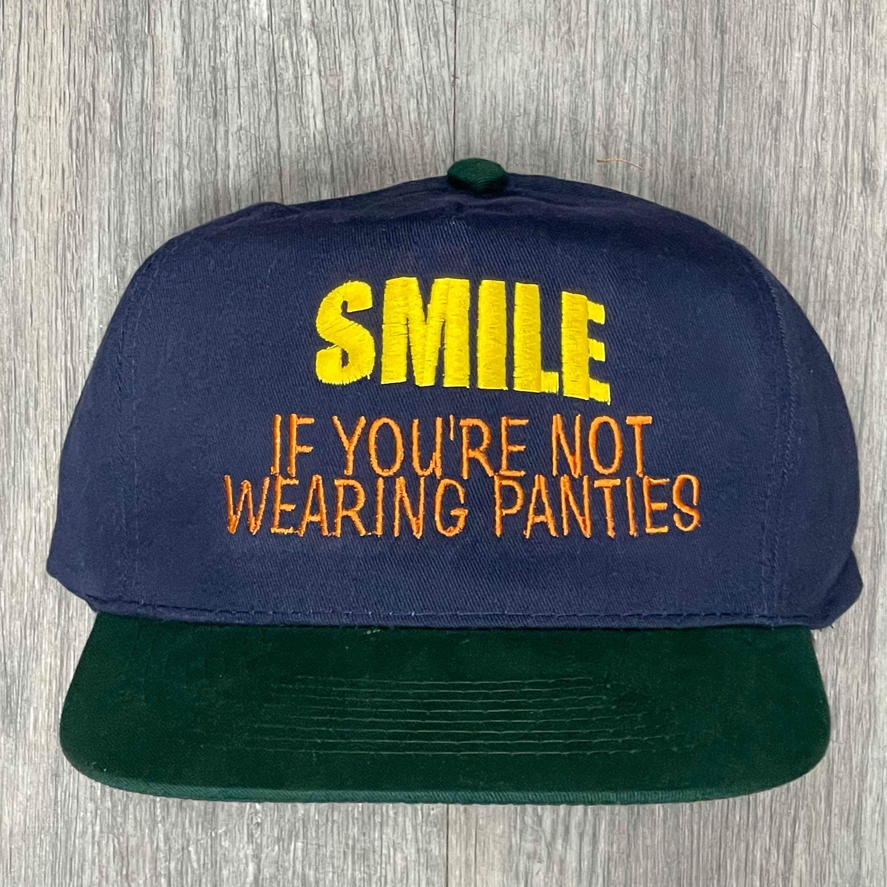 Smile If Youre Not Wearing Panties Funny Hat Etsy smile-if-youre-not-wearing-panties-funny-hat-etsy