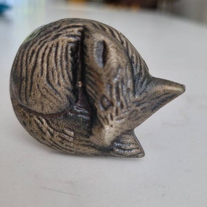 SALE SALE SALE Ceramic and Metal knobs handles Handmade Post from Australia Metal Fox