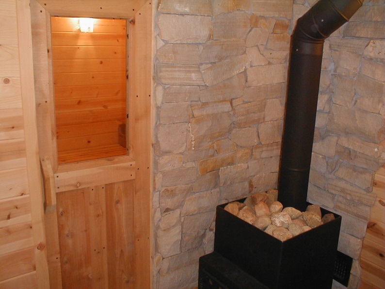 Sauna Stove Wood Burning Build It Yourself Plans. Welding Etsy