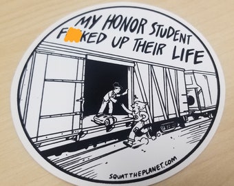 StP 'Honor Student' Sticker x10