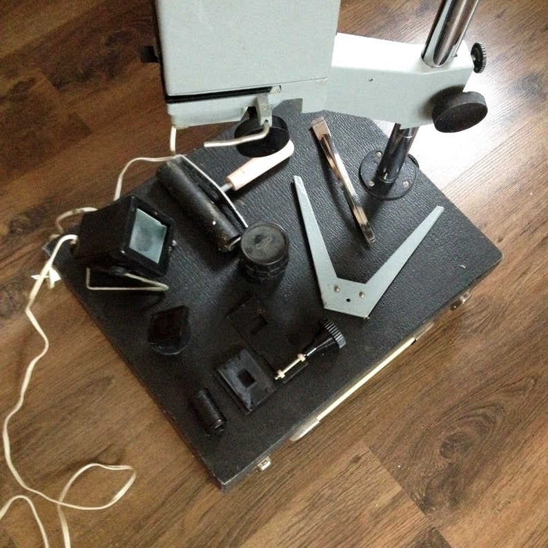 Photographic enlarger UPA. Darkroom photo supplies. Vintage Etsy
