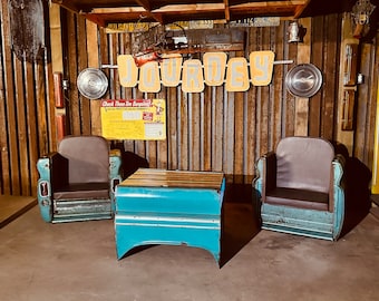 Juego de mesa y sillas Man Cave/Shop
