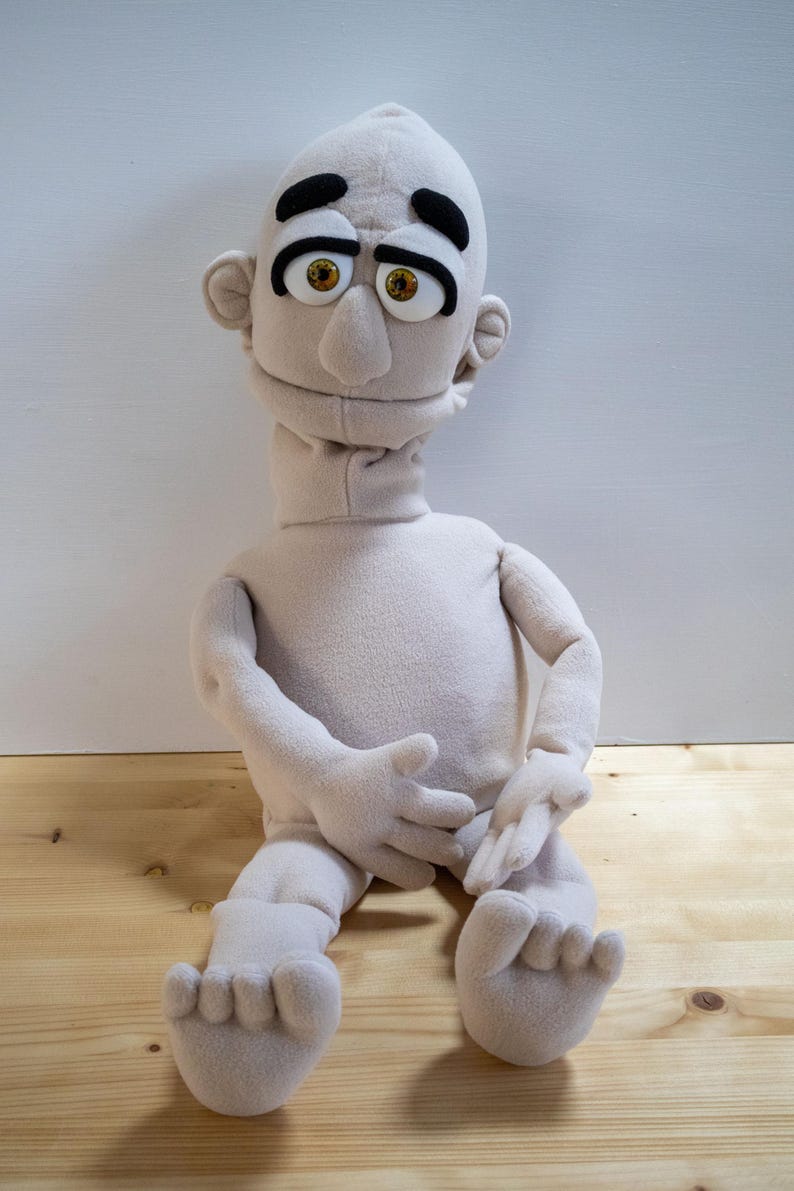 Full Body Puppet Pattern: Foam and Fleece (PDF Digital Download) - Etsy