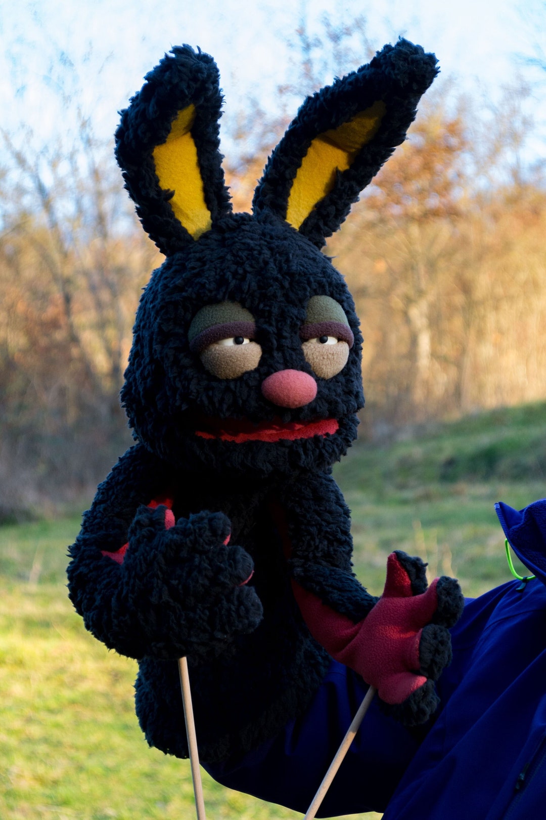Handmade Ventriloquist Dummy Furry Rabbit Monster Professional - Etsy