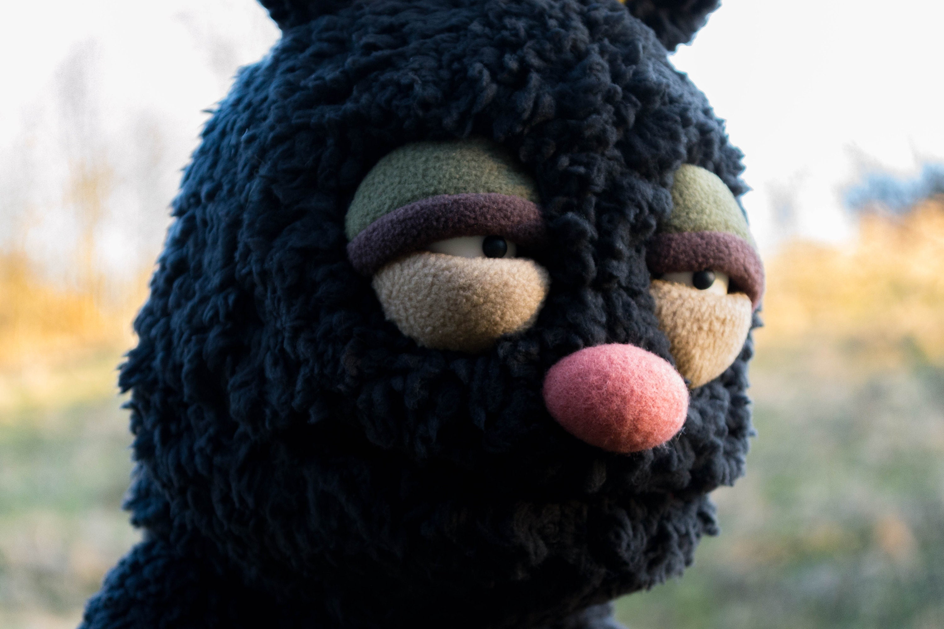 Handmade Ventriloquist Dummy Furry Rabbit Monster Professional Etsy