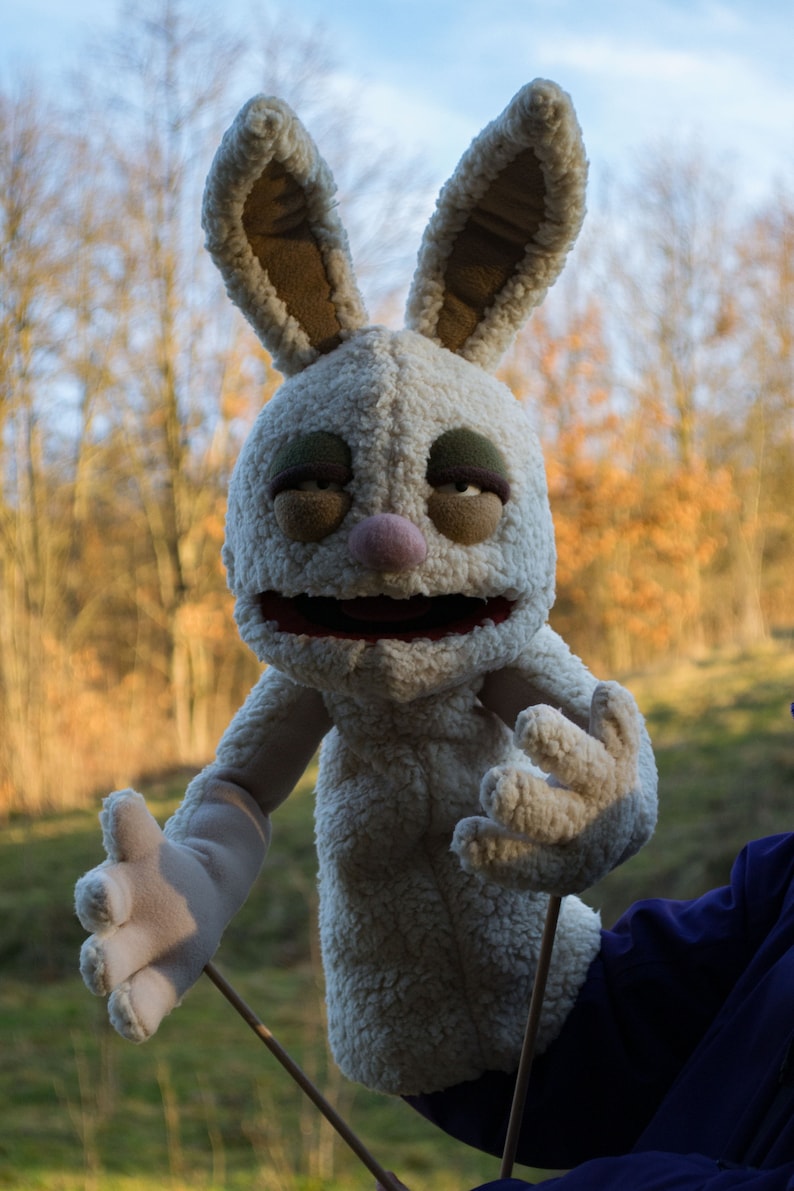 Handmade Ventriloquist Dummy Furry Rabbit Monster Professional - Etsy