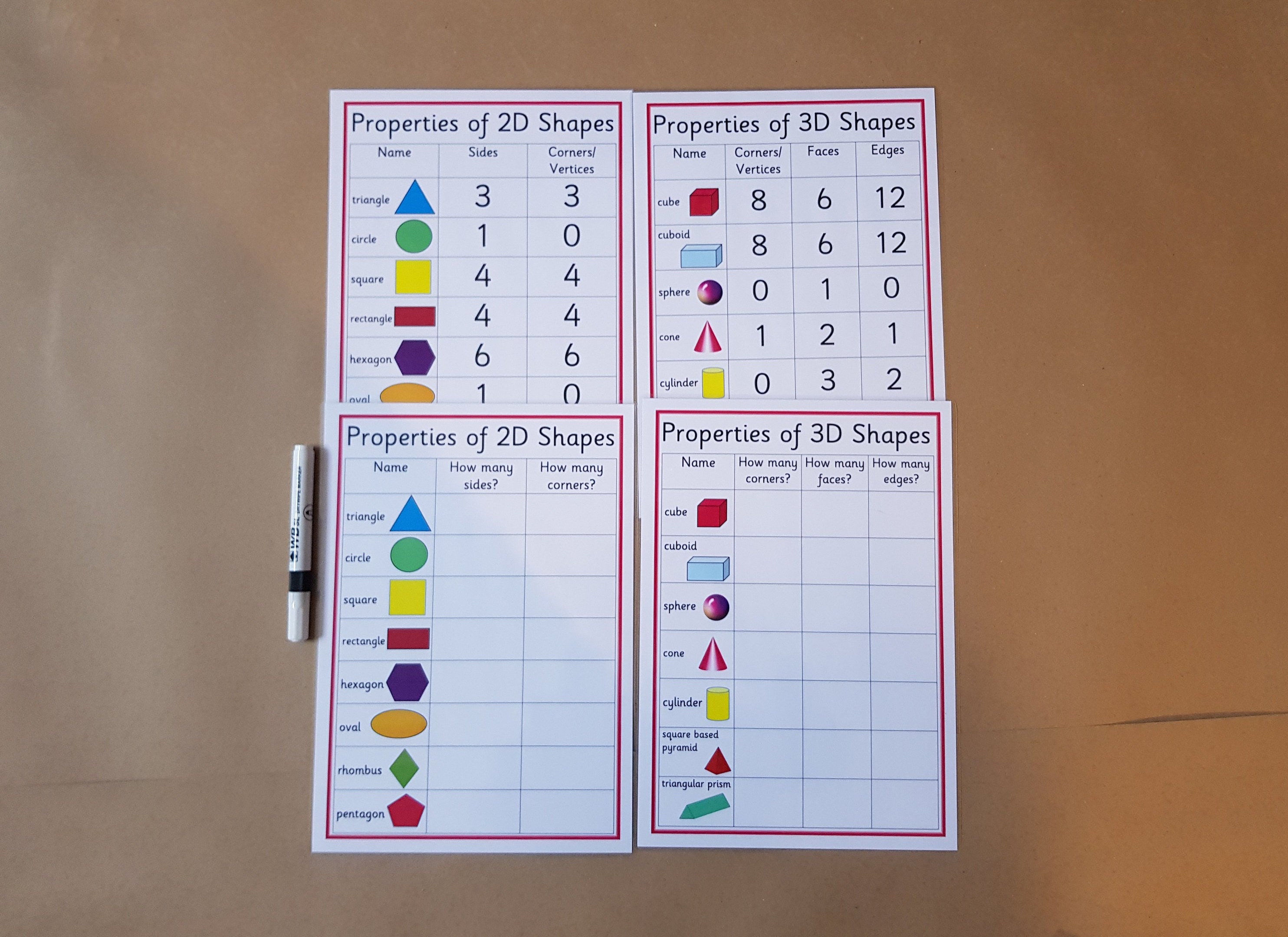 3d Shape Worksheet Teaching Resources Teacher Made 3d Shapes Properties Activity Salvatore Heath