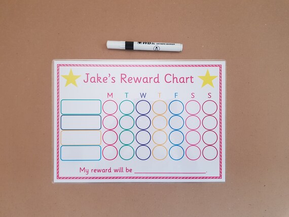 Laminated Reward Chart