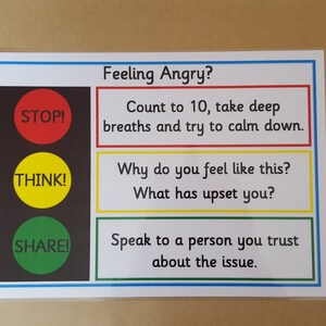 Feeling Angry?, Behaviour Management, SEN, ADHD, Autism, ASD, KS1,  KS2, calming down, anger management