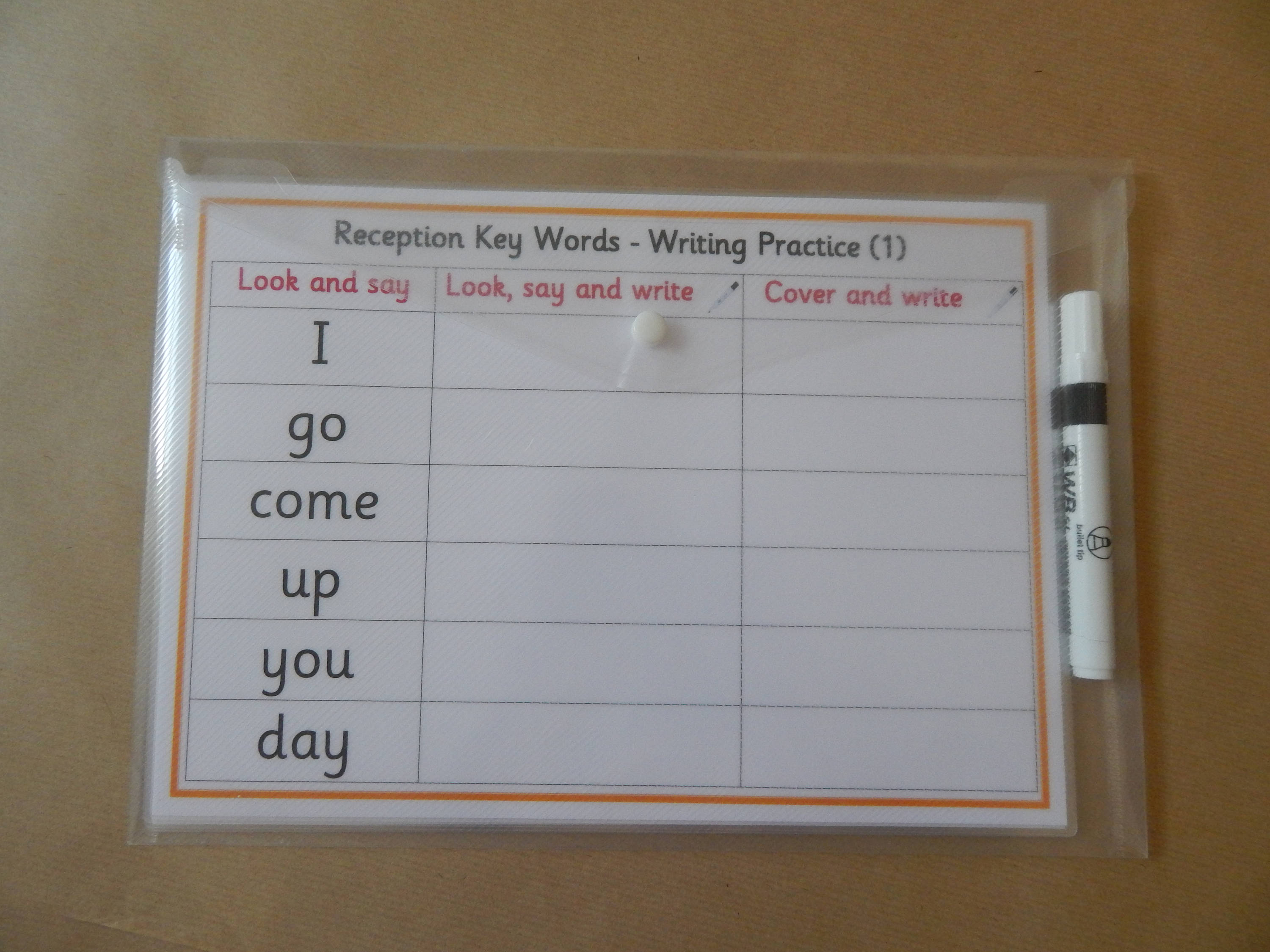Reception Key Words Writing Practice Literacy Phonics Etsy UK