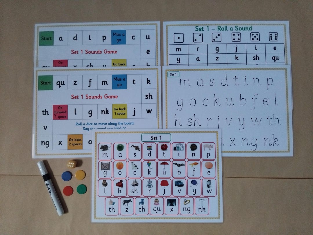 Read Write Inc. Phonics, Set 1 Learning Bundle - Set 1 Sounds, EYFS ...
