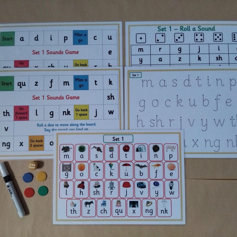 Read Write Inc Sound Mat - Etsy UK