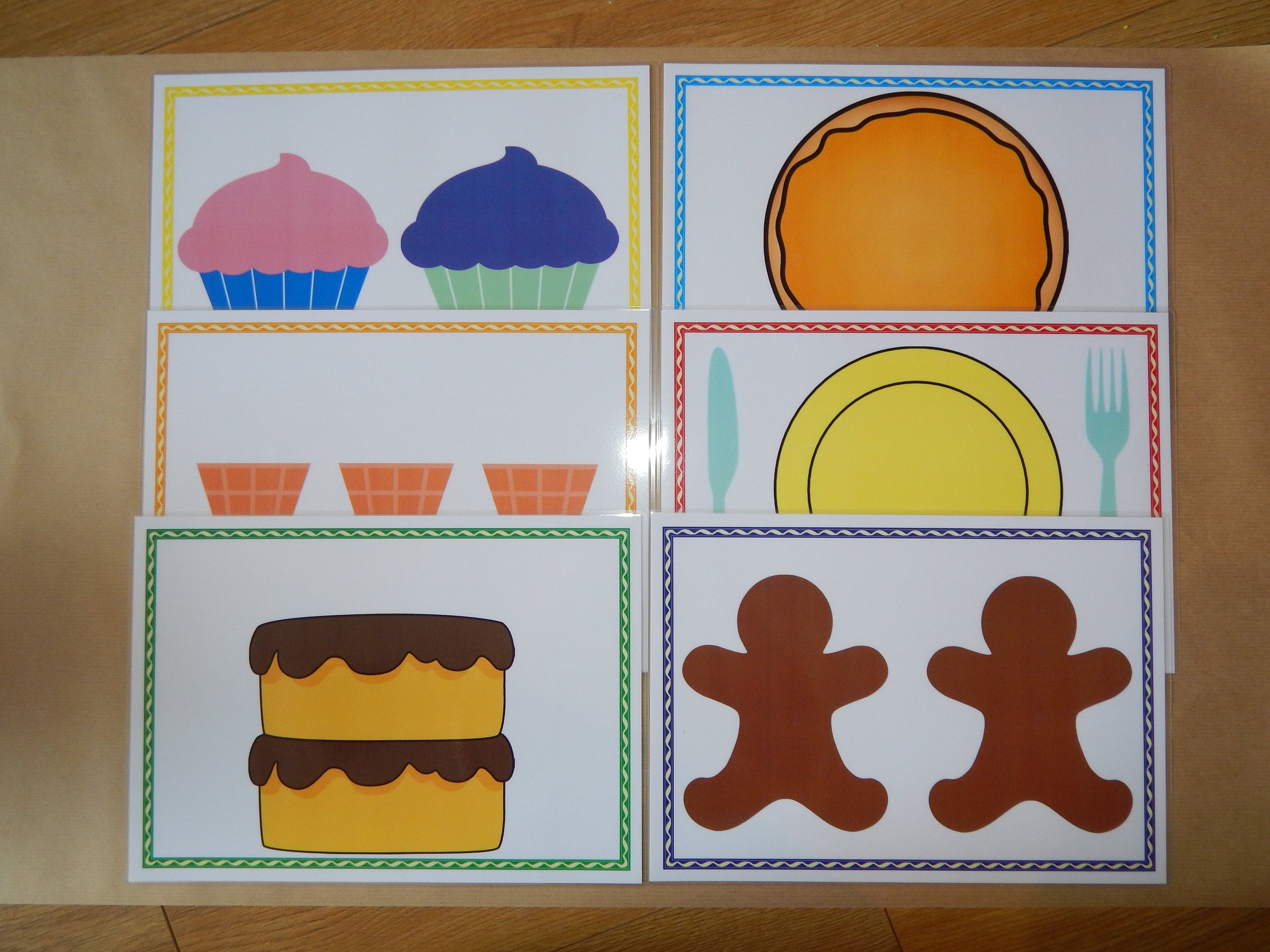 Play dough Mats Food toddlers children kids play doh pre Etsy