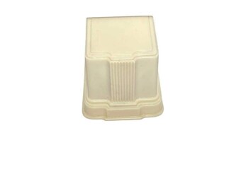 Vintage 1940s ring display box Art Deco style celluloid plastic