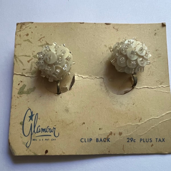1940s Clip Earrings Etsy
