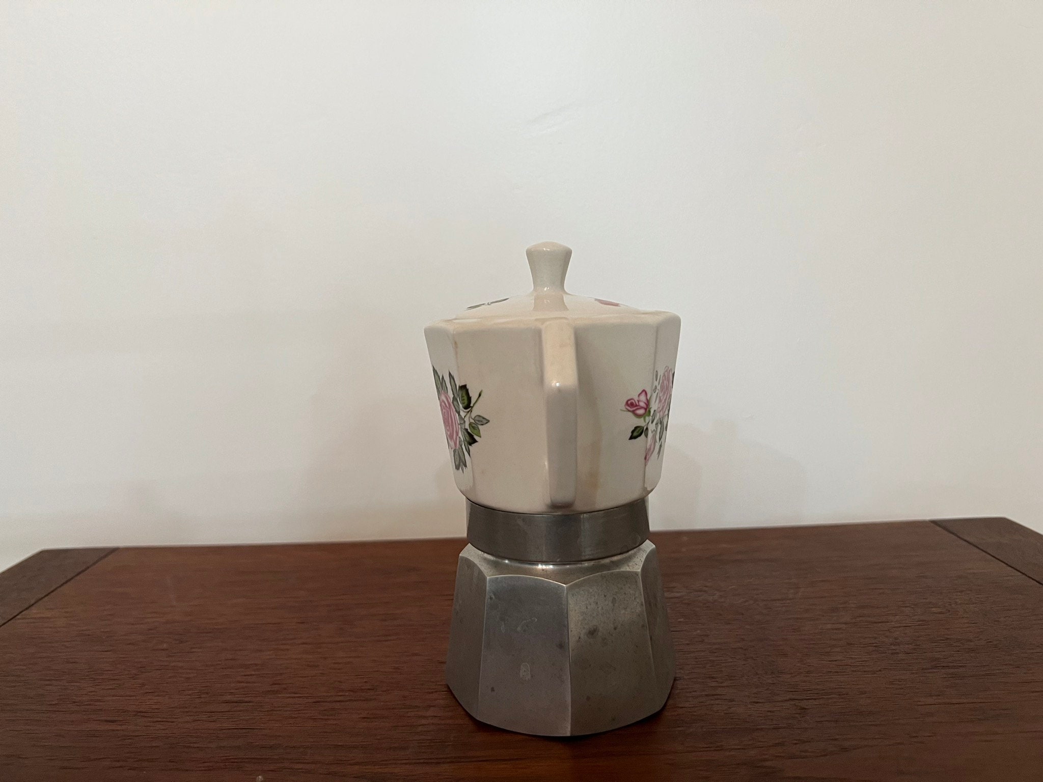 Vintage Espresso Maker FLORY EXPRESS Made in Italy Porcelain Etsy Vintage Espresso Maker FLORY EXPRESS Made in Italy Porcelain Etsy