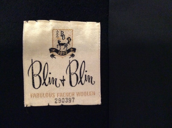 La-Blau New York vintage French woolen by Blin & … - image 7