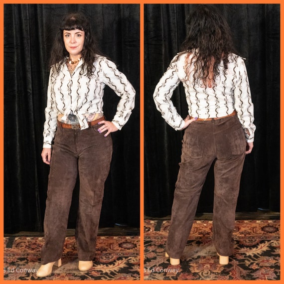 Vintage 1970s womens shirt by Shirt Accent long sl