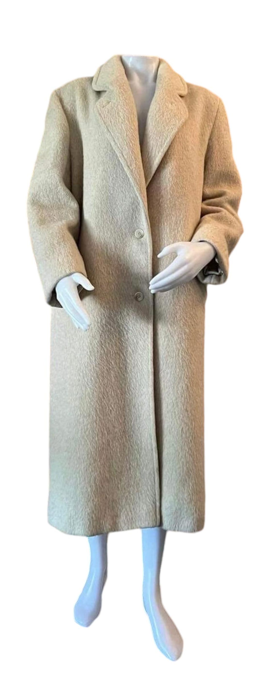 Vintage Lama Coat Woman’s Made in England 100% Lama Trench Coat Cream Color  Winter Coat Classic Trench Coat Canada