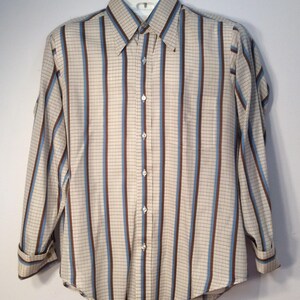 Futura by Van Heusen 1970s Vintage Mens Shirt Long Sleeve - Etsy