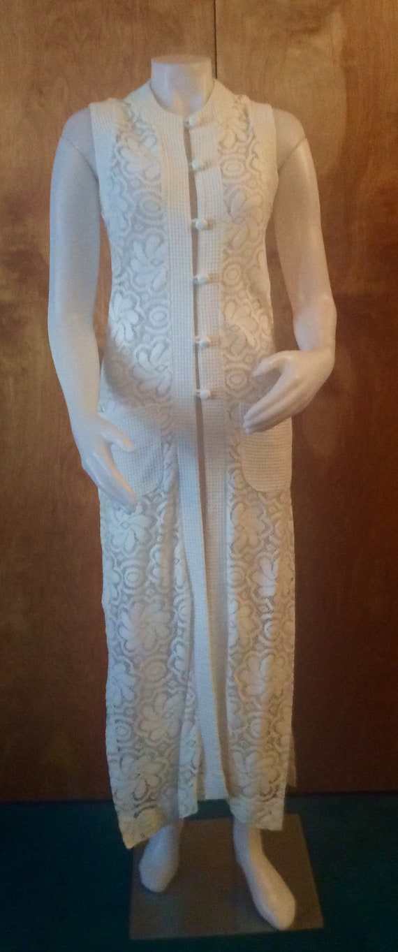 Vintage swimsuit coverup 1960’s 1970’s A Dottie Or