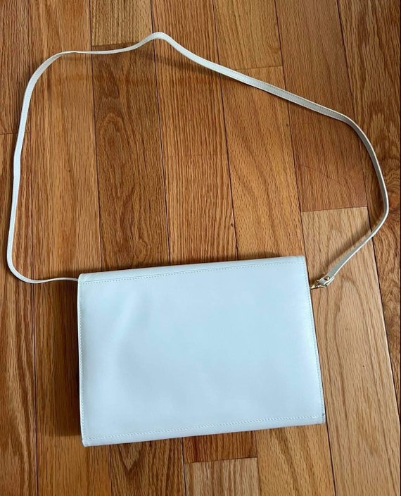 Vintage white leather purses 1970s nordstrom made… - image 3